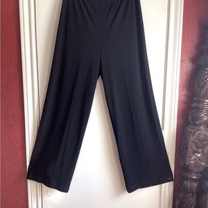 Joseph Ribkoff, Black, flare leg slacks, size 10.